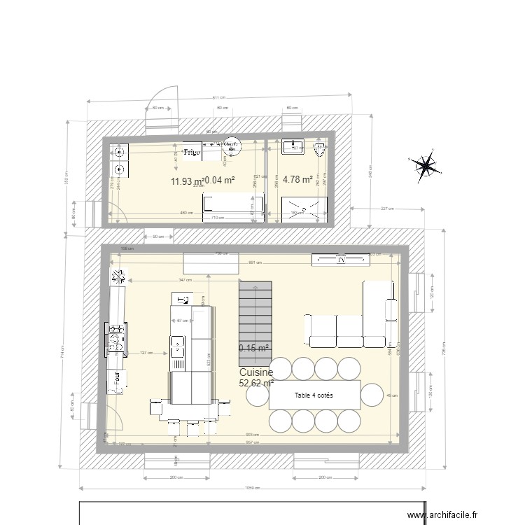 Maison Dolomieu 2. Plan de 0 pièce et 0 m2