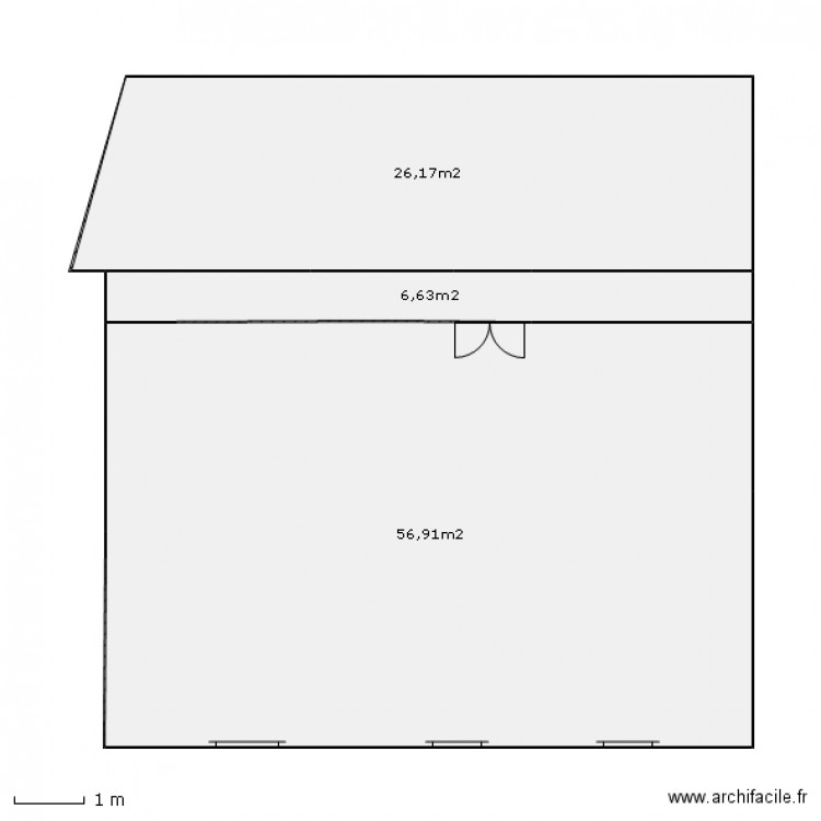 etage pour lilou. Plan de 0 pièce et 0 m2