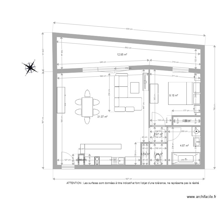 BI1596. Plan de 0 pièce et 0 m2