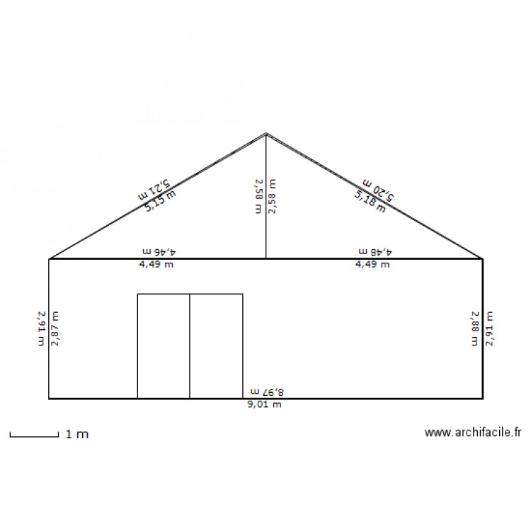 pignon2 g N1. Plan de 0 pièce et 0 m2