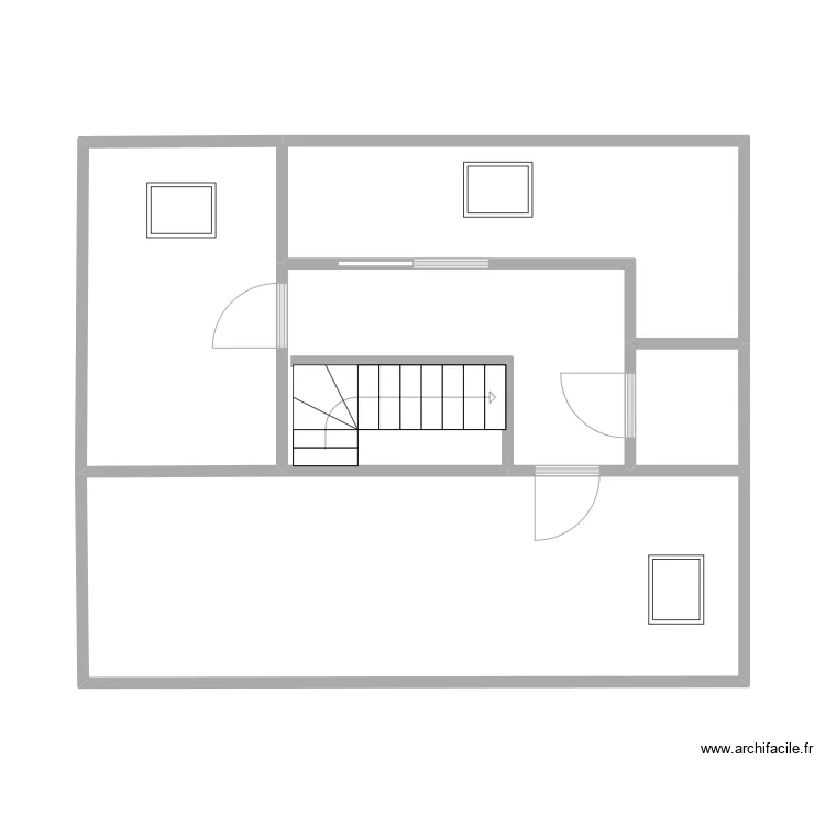DESLILE R+1. Plan de 