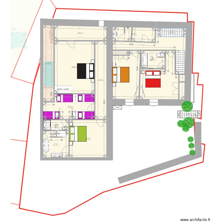 The Ecurie version 2. Plan de 0 pièce et 0 m2