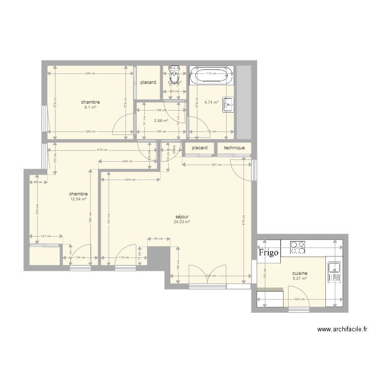 plan alida. Plan de 0 pièce et 0 m2