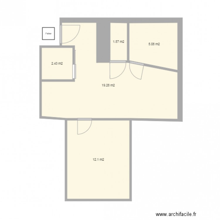 Appartement GAL. Plan de 0 pièce et 0 m2