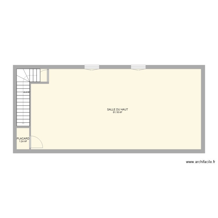 SALLE HAUT. Plan de 0 pièce et 0 m2