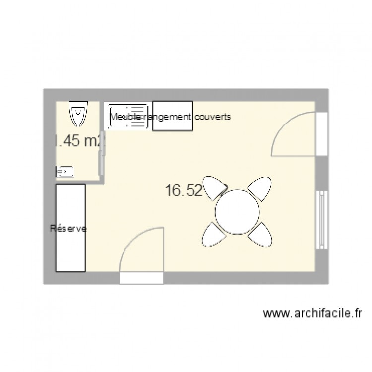 salle de pause. Plan de 0 pièce et 0 m2
