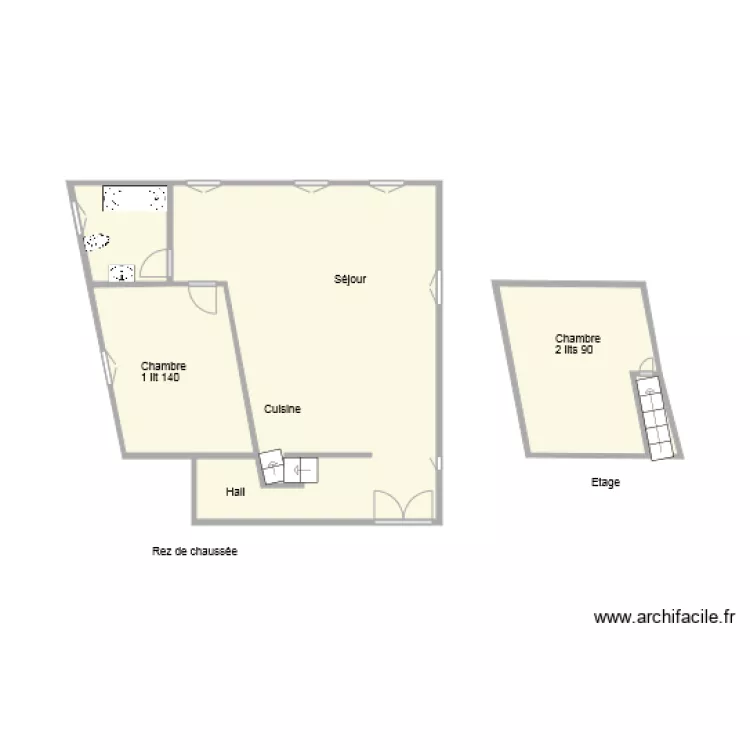 3143 Cateland. Plan de 