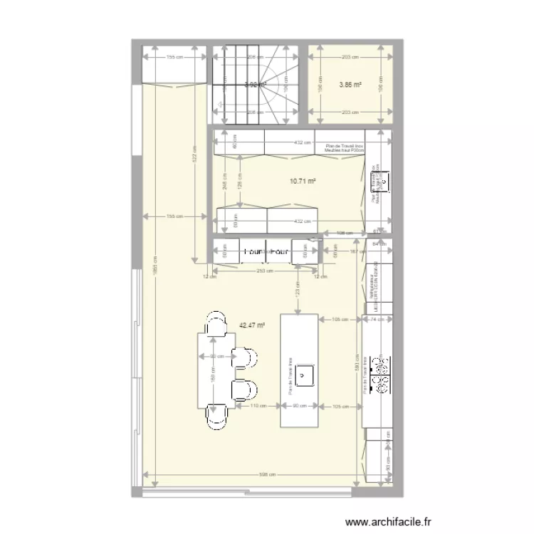 DULLY Cuisine Villa EST. Plan de 