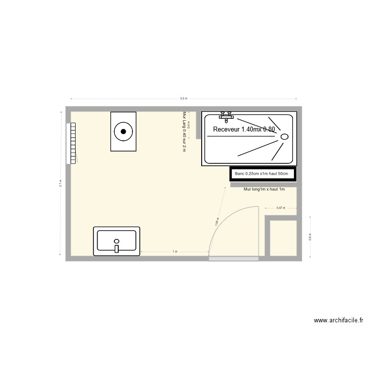 LALLIER. Plan de 0 pièce et 0 m2