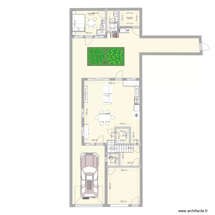 Machado Faria. Plan de 