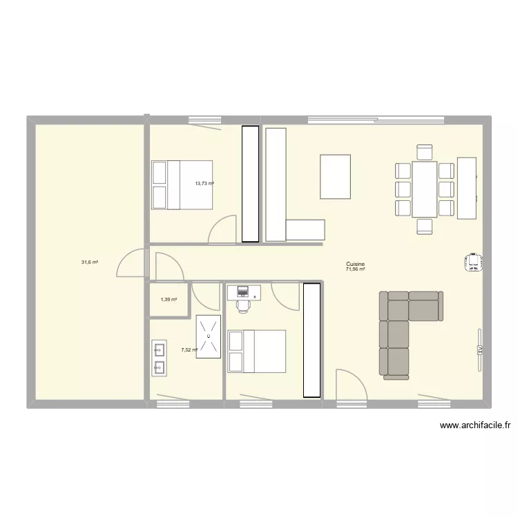 Plan Guines. Plan de 5 et 126 m² Plan Guines. Plan de 5 et 126 m²