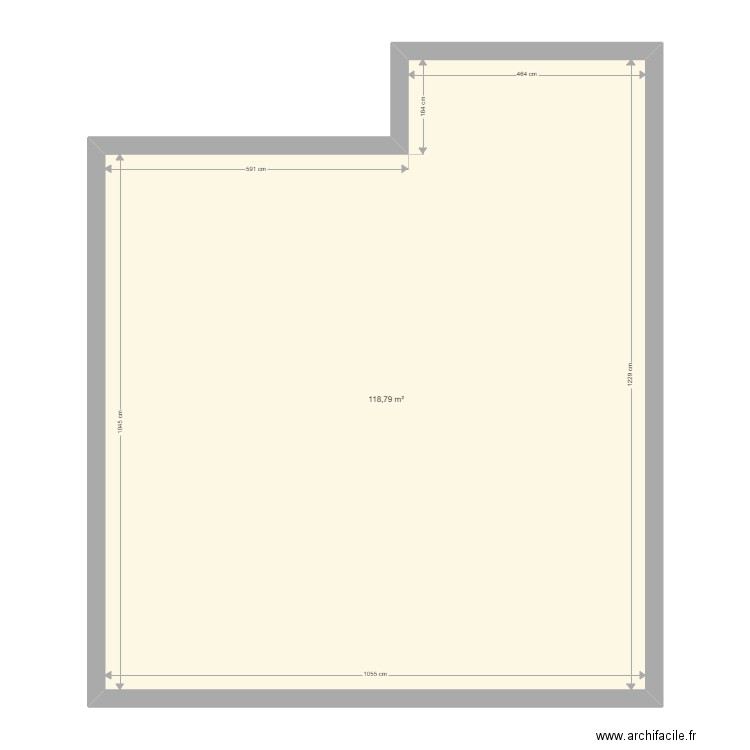 maison Beuvelet. Plan de 1 pièce et 119 m2