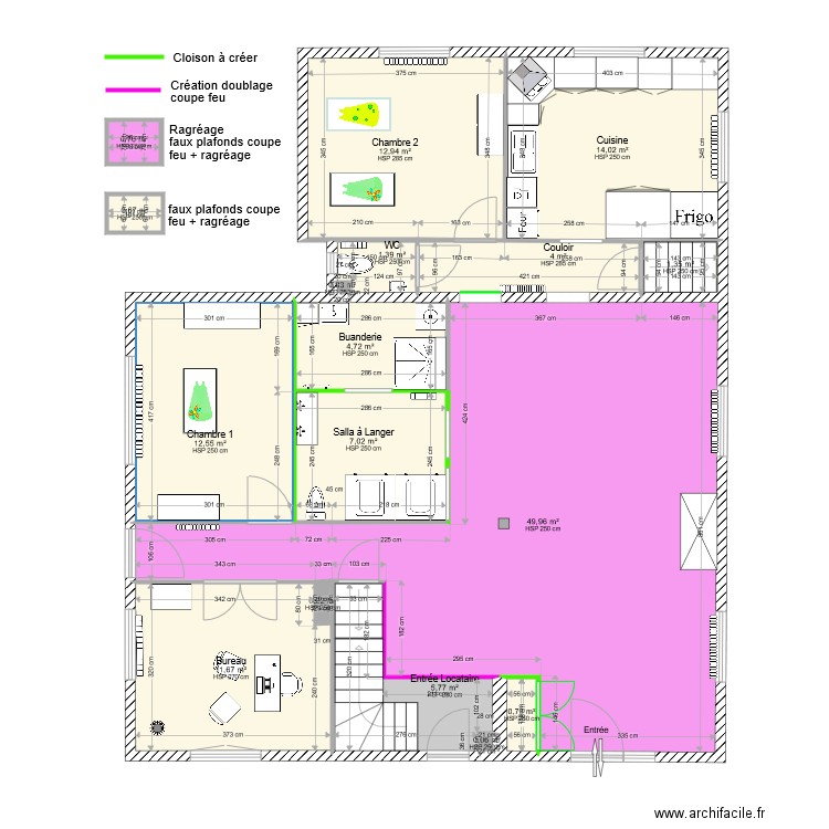 LETONDAL AMENAGEMENT V3. Plan de 0 pièce et 0 m2