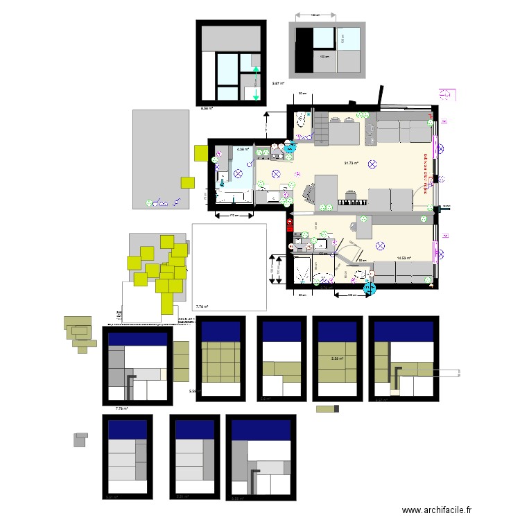 01 aout 2018. Plan de 0 pièce et 0 m2