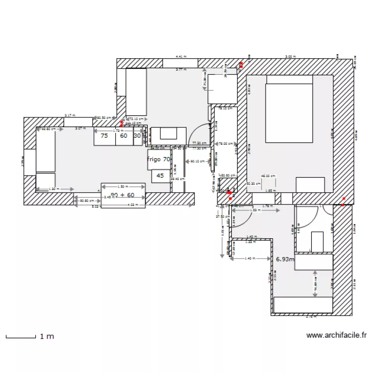 SDB WC dressing : TEST. Plan de SDB WC dressing : TEST. Plan de