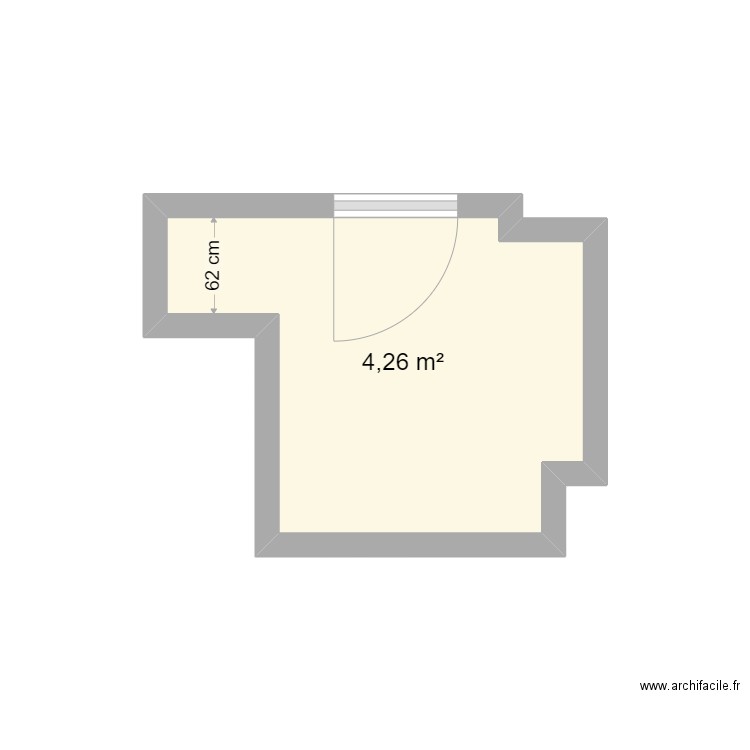 Salle de bain Appt B1 - Luneau Stéphanie . Plan de 0 pièce et 0 m2