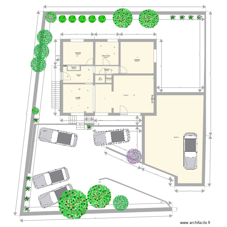 Appart étage Huy. Plan de 0 pièce et 0 m2