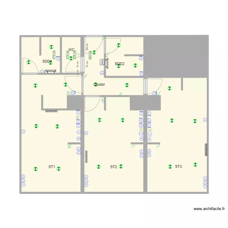Val d'Is&egrave;re 2. Plan de 