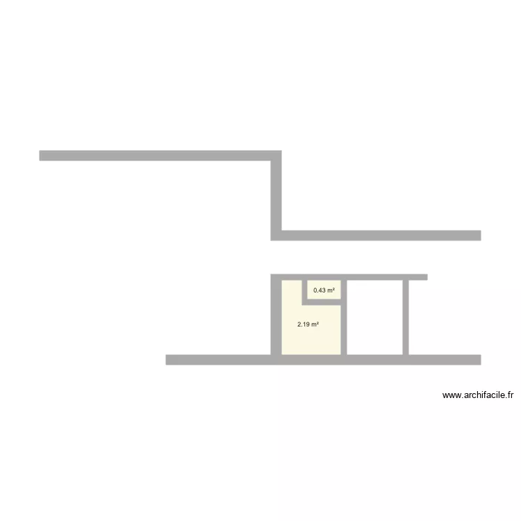 maison bassan. Plan de 