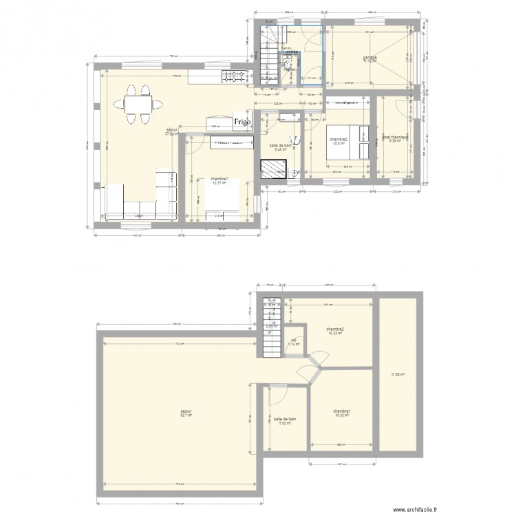 fuste. Plan de 0 pièce et 0 m2