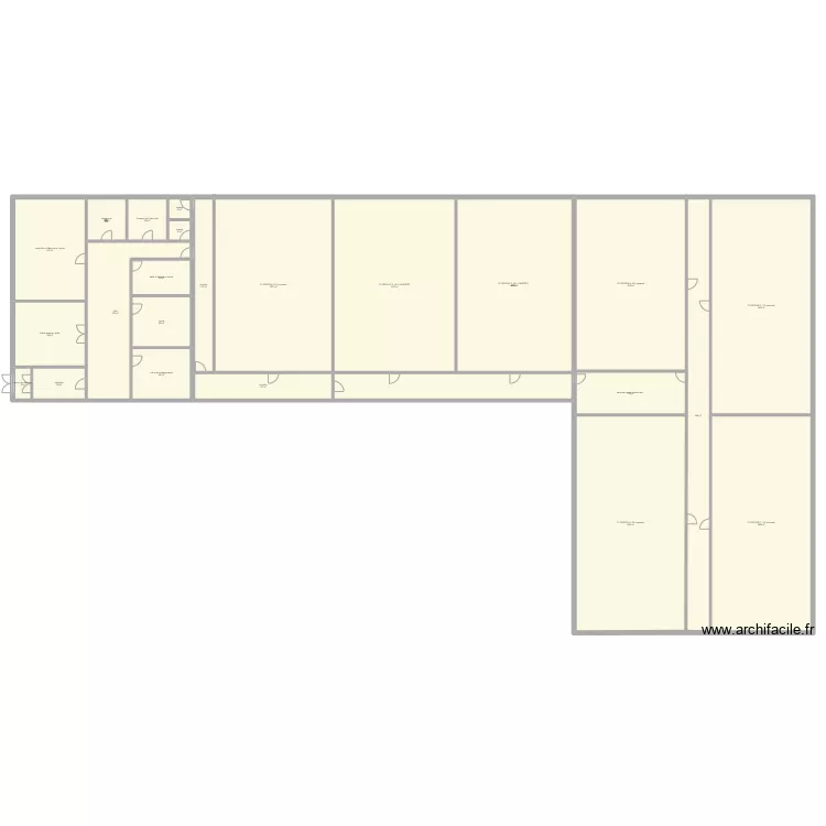 PLAN NO 1 LP CHATEAUGUAY. Plan de 