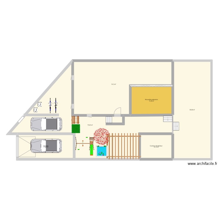 idée1. Plan de 0 pièce et 0 m2
