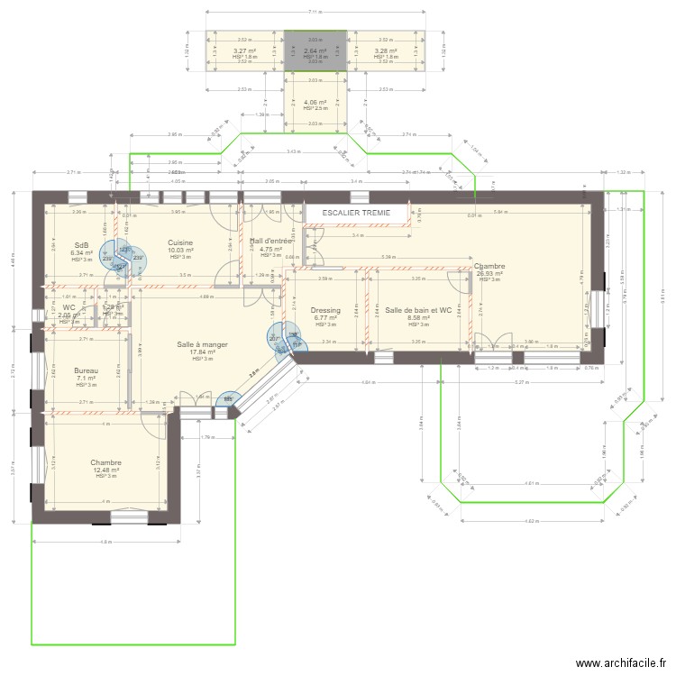 BAT1 APPART. Plan de 0 pièce et 0 m2