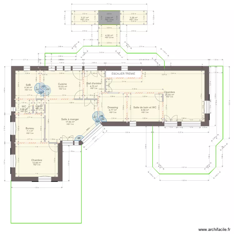 BAT1 APPART. Plan de 