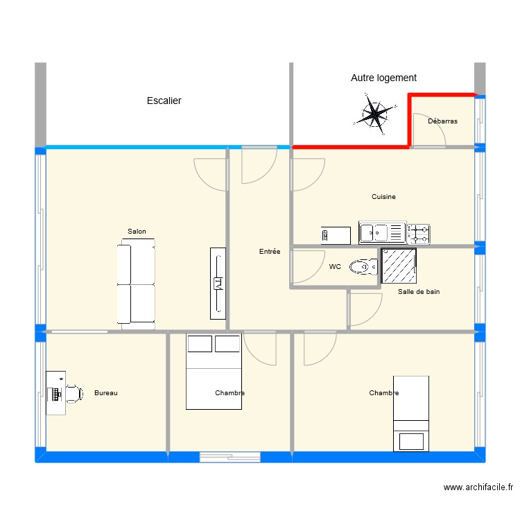 Préca_Marchand. Plan de 0 pièce et 0 m2