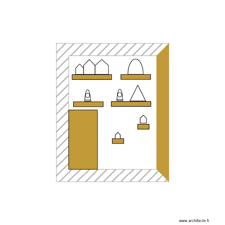 MUR SALON. Plan de 0 pièce et 0 m2