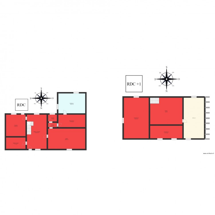 youssef. Plan de 12 pièces et 214 m2