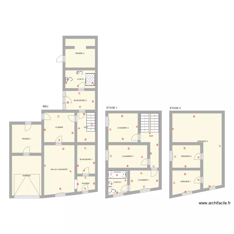 barret promenade. Plan de barret promenade. Plan de