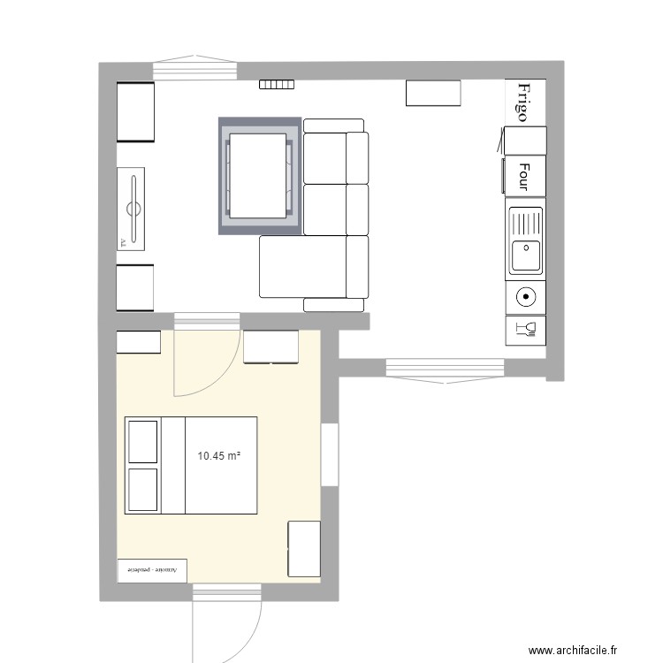 Beauchamp. Plan de 0 pièce et 0 m2