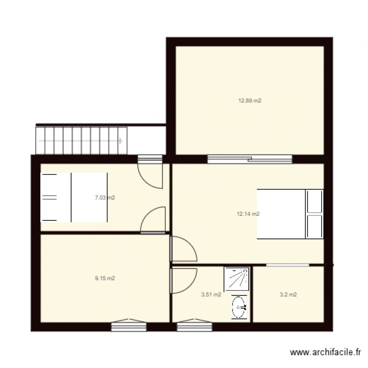 LE GUENNAN 1. Plan de 0 pièce et 0 m2