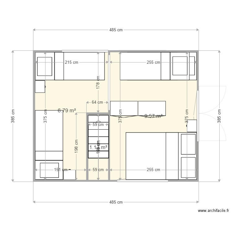 PLAN MODELE AVIGNON. Plan de 0 pièce et 0 m2