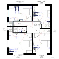 Plan LAMY RENOVATION V4 avec meubles