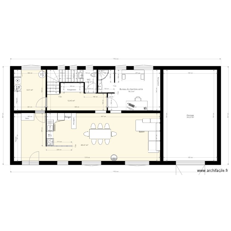 Projet Spinelli plan MAJ janvier Guillaume. Plan de 0 pièce et 0 m2