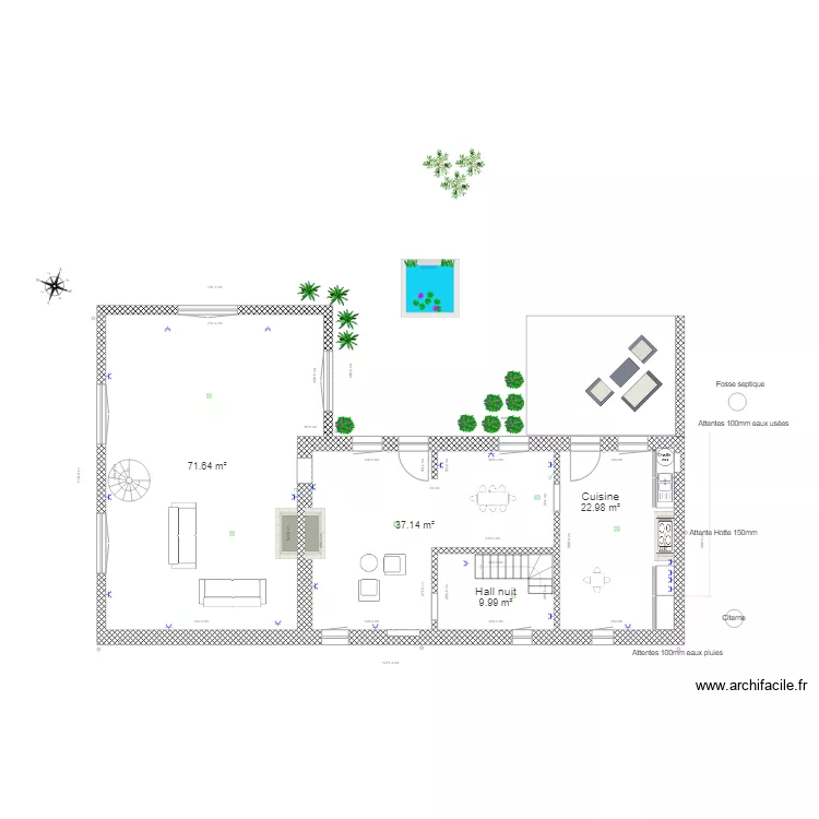 Vassy new. Plan de 