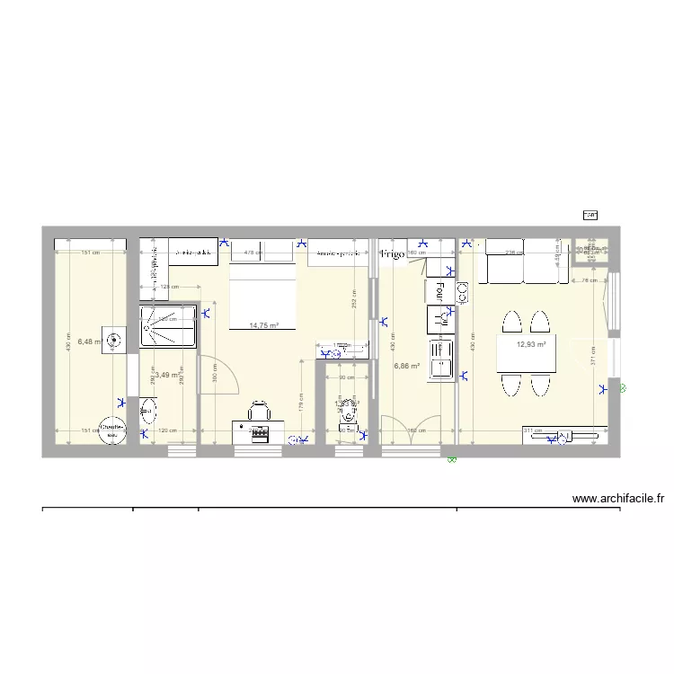 Chantier Bournie. Plan de Chantier Bournie. Plan de