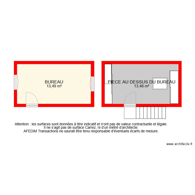 BI 6864 ANNEXES 1. Plan de 0 pièce et 0 m2