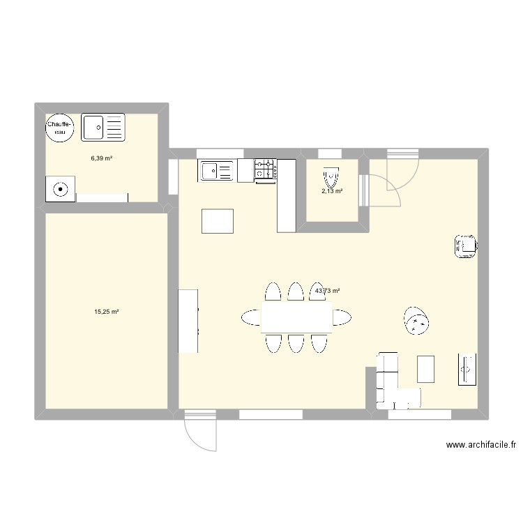 Maison. Plan de 0 pièce et 0 m2