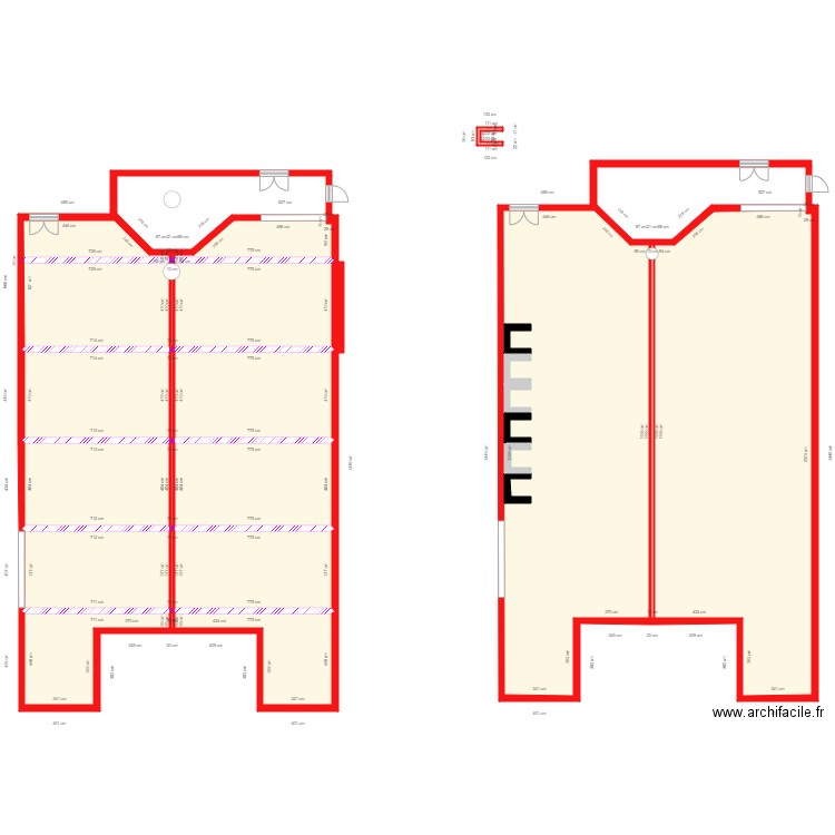 plan salle des fêtes. Plan de 0 pièce et 0 m2