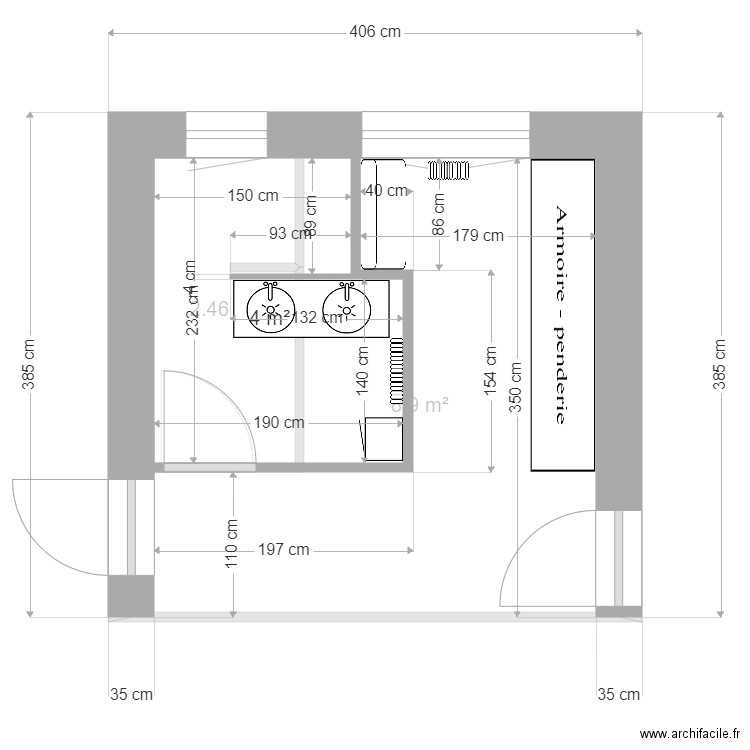 Salle de bain  Eph1 122029. Plan de 0 pièce et 0 m2