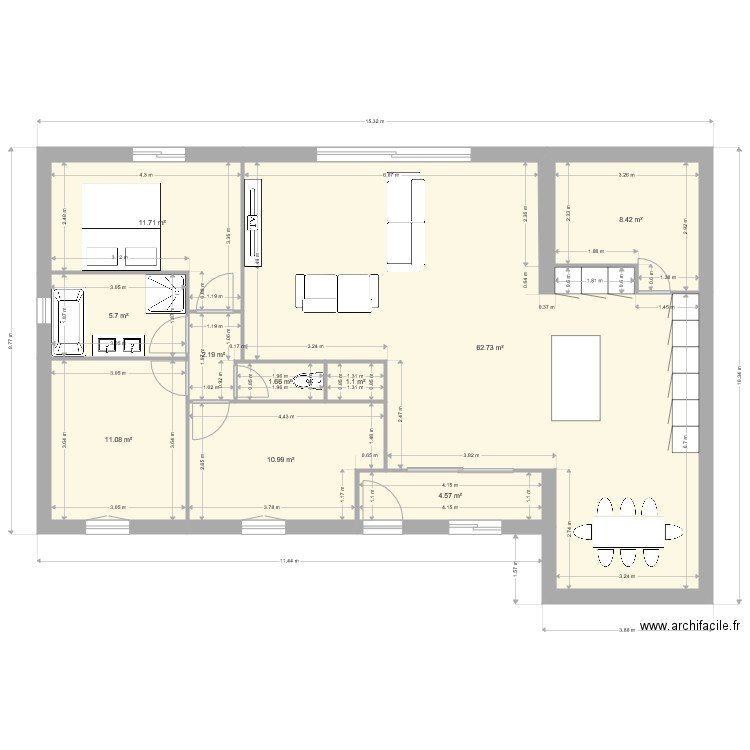 Maison Fontenilles 2. Plan de 0 pièce et 0 m2