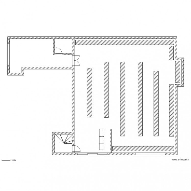 CARREFOUR CITY ARGENTIERS RdC. Plan de 0 pièce et 0 m2