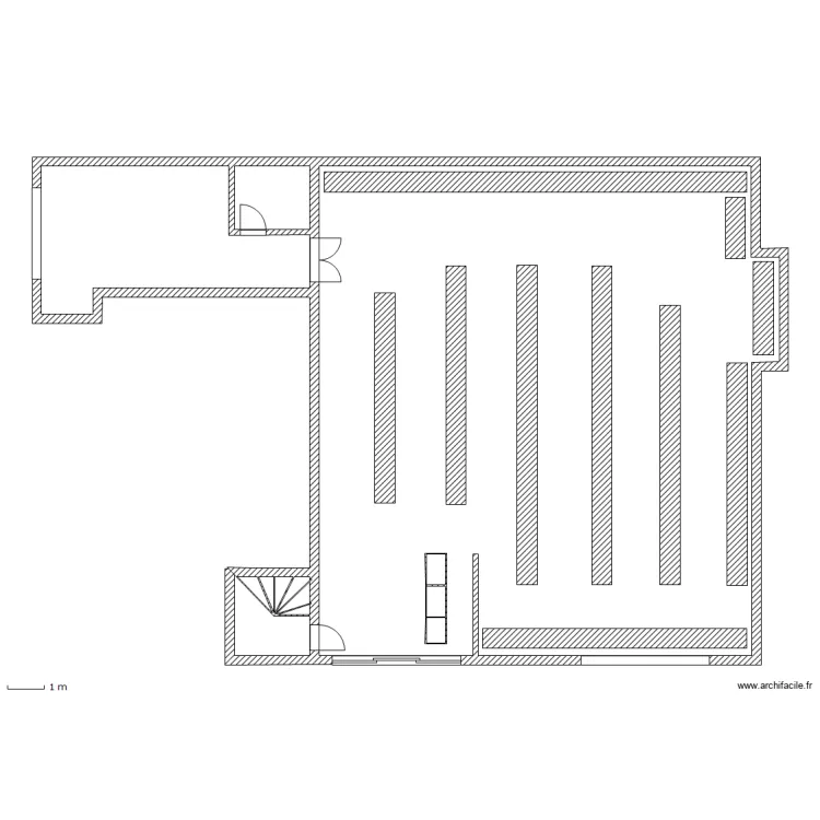 CARREFOUR CITY ARGENTIERS RdC. Plan de CARREFOUR CITY ARGENTIERS RdC. Plan de