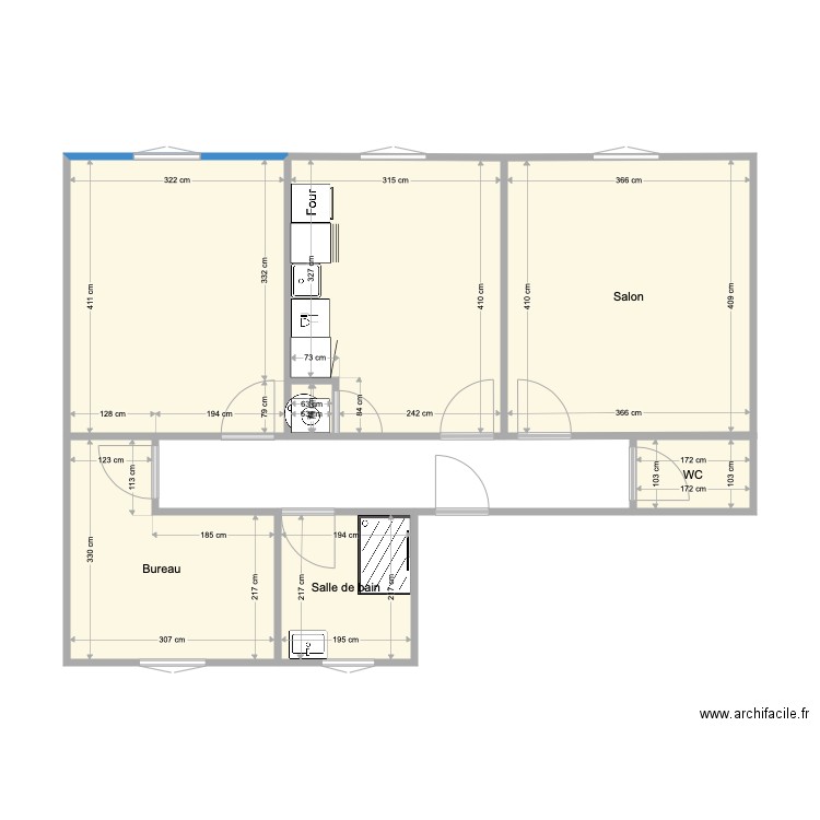 7 chemin bois joli 1er étage. Plan de 0 pièce et 0 m2