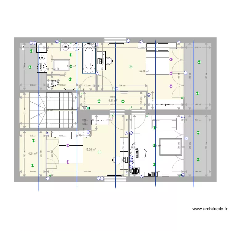  etage TECHNIQUE. Plan de 