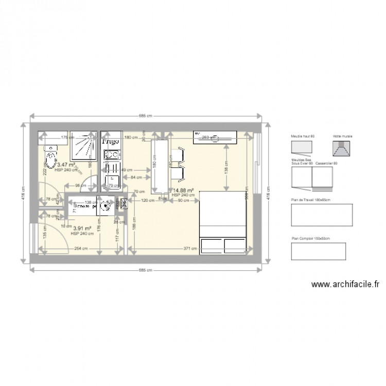 Felicité AP4. Plan de 0 pièce et 0 m2
