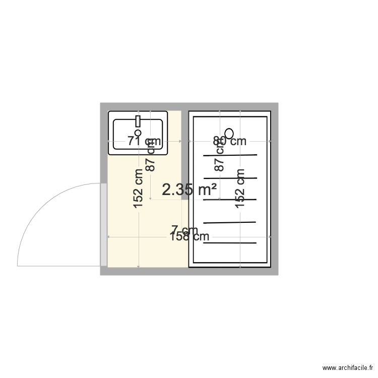 HUARNANT. Plan de 0 pièce et 0 m2